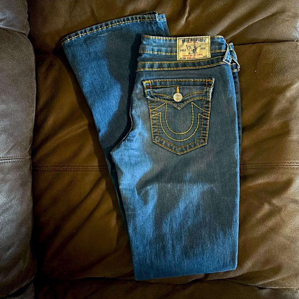 💜Women’s size 30 flare leg True Religion Jeans 🩷